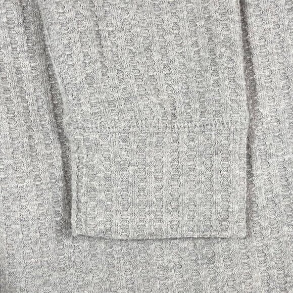 Chaser Waffle Knit Pullover Thermal Hoodie Oversize Outdoor Minimalist Comfy L - Picture 6 of 9